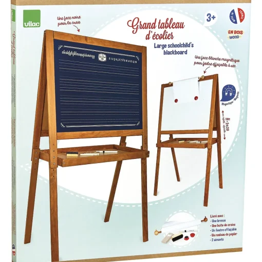 Gran pizarra escolar vintage - Vilac