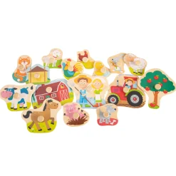 Gran puzzle Granja 16 piezas - New Classic Toys