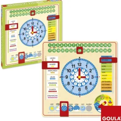 Gran reloj calendario francés - Goula