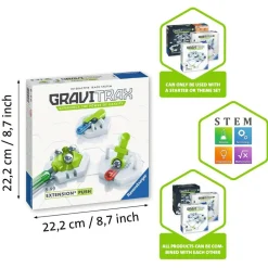 Gravitrax - Extension Push blanco gris Ravensburger