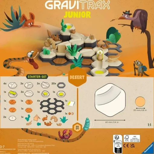 Gravitrax Junior Starter Set - Desierto - Ravensburger
