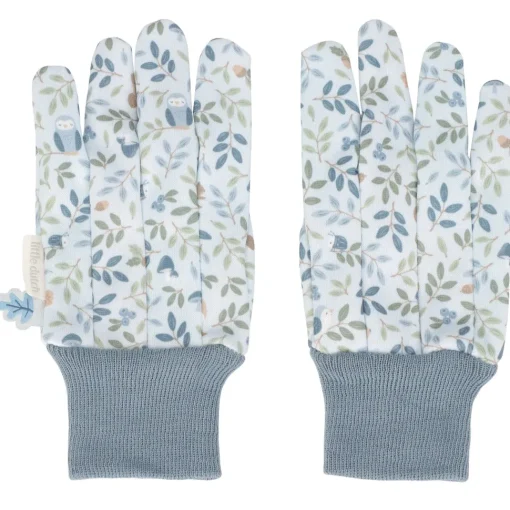 Guantes de jardinería azules Forest Friends - Little Dutch