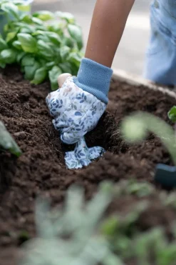 Guantes de jardinería azules Forest Friends - Little Dutch
