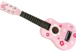 Guitarra de madera con flores para niños - Vilac