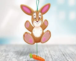 Hanna la coneja, marioneta de madera - Selecta