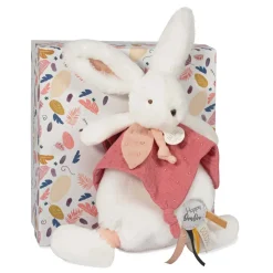 Happy Boho Doudou Pompon Terracota - Doudou et Compagnie
