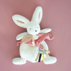 Happy Boho Doudou Pompon Terracota - Doudou et Compagnie
