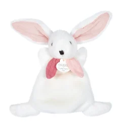 Happy Boho Mini doudou conejo rosa 17 cm - Doudou et Compagnie