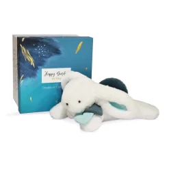 Happy Pop Lapin Pompon Paon - Doudou et Compagnie