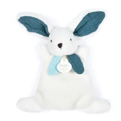 Happy Pop Mini doudou conejo azul 17 cm - Doudou et Compagnie