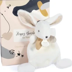 Happy Wild Mini doudou conejo beige 17 cm - Doudou et Compagnie