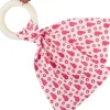 Hochet Doudou Bib0+ rosa - Little Big Things