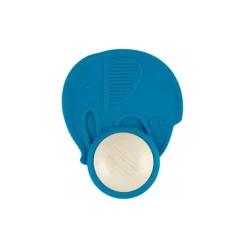 Hochet Elephant - Frid0+ bleu - Little Big Things