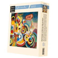 Homenaje de Delaunay a Blériot - Puzzle Michèle Wilson