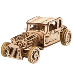 Hot Rod El Ratón Furioso modelo mecánico - Ugears