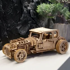 Hot Rod El Ratón Furioso modelo mecánico - Ugears