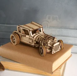 Hot Rod El Ratón Furioso modelo mecánico - Ugears