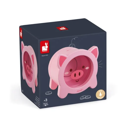 Hucha Cerdito de madera - Janod