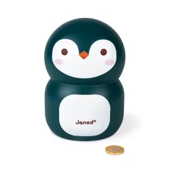 Hucha Pingüino de madera - Janod