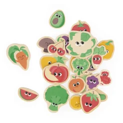 Imanes frutas y verduras 24 piezas - Janod