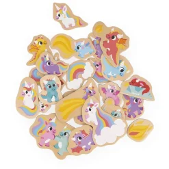 Imanes Unicornios y Dragones 24 piezas - Janod
