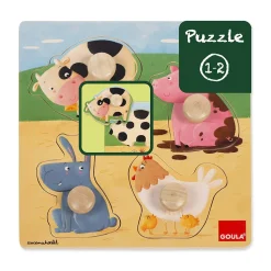Incrustación de la granja de animales - Goula