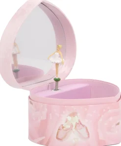 Joyero musical fosforescente rosa Bailarina - Trousselier