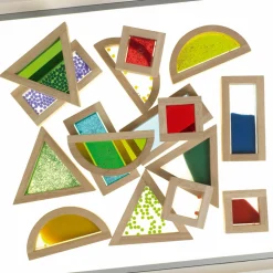 Juego de 16 bloques sensoriales - TickiT