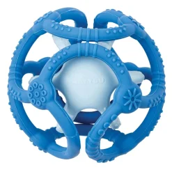 Juego de 2 bolas de silicona azul - Nattou