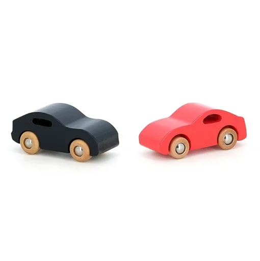 Juego de 4 coches de madera Supercars - Vilac