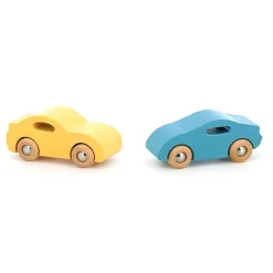 Juego de 4 coches de madera Supercars - Vilac