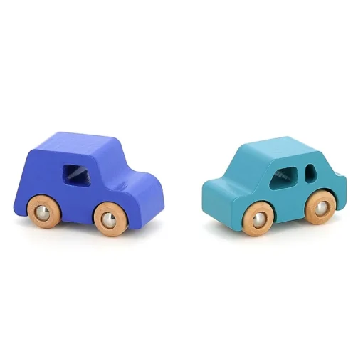 Juego de 4 coches de madera City - Vilac