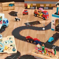 Juego de 4 coches de madera Supercars - Vilac