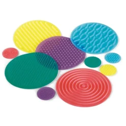 Juego de 10 discos sensoriales con textura - TickiT