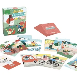 Juego de 7 familias Michelle Carlslund - Vilac