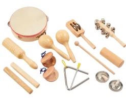 Juego de 10 instrumentos de percusión - TickiT