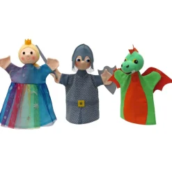 Juego de 3 marionetas Dragón - Mú