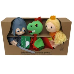 Juego de 3 marionetas Dragón - Mú
