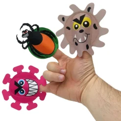 Juego de 5 marionetas Mundo médico - Mú