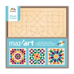 Juego de 3 mosaicos para pintar - Mazafran
