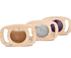 Juego de 3 paneles de purpurina - TickiT