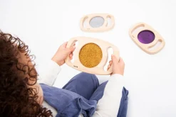 Juego de 3 paneles de purpurina - TickiT