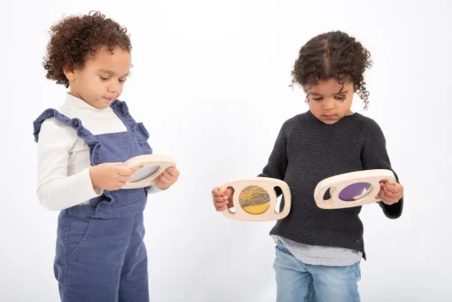 Juego de 3 paneles de purpurina - TickiT