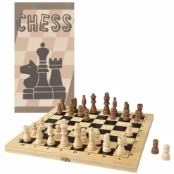 Juego de ajedrez de madera - Egmont Toys