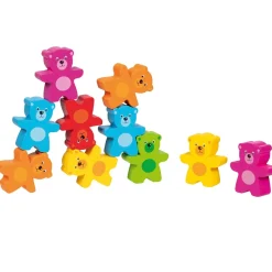 Juego de apilar osos de colores - Goki