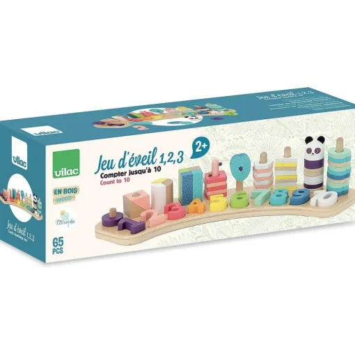 Juego de aprendizaje temprano 1,2,3 Bajo el dosel - Vilac