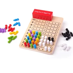 Juego de código de colores de madera - Bigjigs Toys