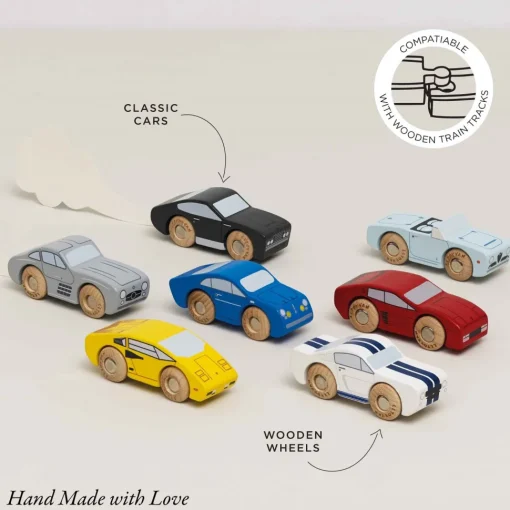 Juego de coches deportivos de madera - Le Toy Van