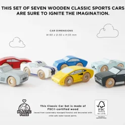 Juego de coches deportivos de madera - Le Toy Van