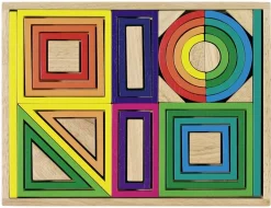 Juego de construcción arco iris - Goki